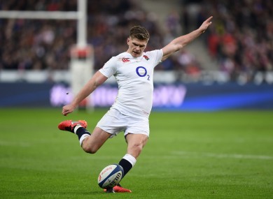 Owen Farrell starred for England in Melbourne.