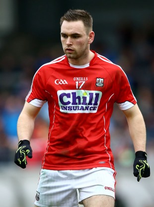 Kieran Histon hit the net for Cork today.