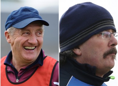 Westmeath boss Michael Ryan and Laois manager Seamus Plunkett take their teams in action this weekend.