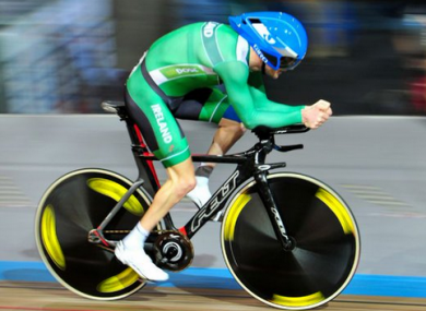 Eoghan Clifford on his way to gold.