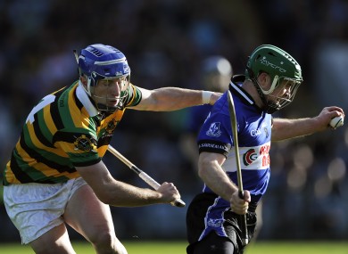 Glen Rovers Patrick Horgan and Sarsfields Daniel Kearney were in opposition yesterday.