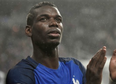 Paul Pogba has been heavily linked with a move to Man United of late.