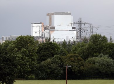 General view of Hinkley Point B Nuclear power station.