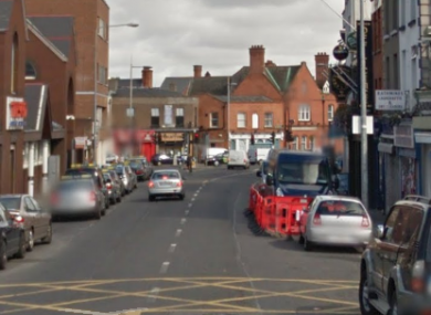 Rathmines where the posters were removed.