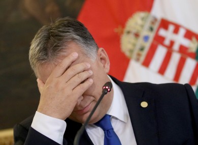 Hungarian Prime Minister Viktor Orban.