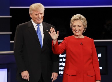 The candidates will have a second debate this coming Sunday.