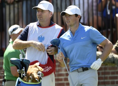 Fitzgerald and McIlroy: working together for 18 years.
