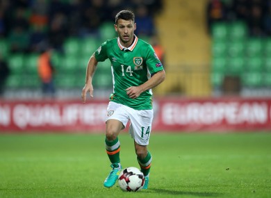 Wes Hoolahan was influential as Ireland beat Moldova on Sunday.