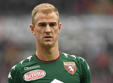 Torino goalkeeper Joe Hart.