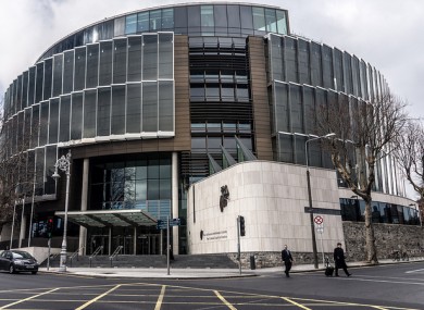 File photo of the Criminal Courts of Justice, Dublin