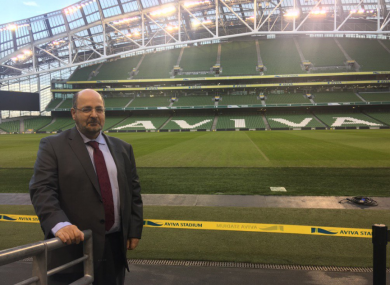 Gabay in Dublin earlier this week.