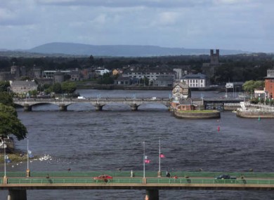 File photo of Limerick city.