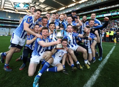Ballyboden St-Enda's celebrating last March's All-Ireland final win.