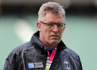 Fiji head coach John McKee.