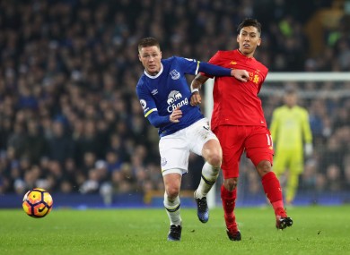 James McCarthy's game time has been limited this season.