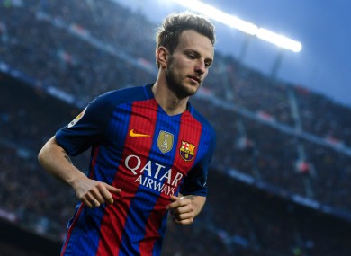 Barcelona midfielder Ivan Rakitic