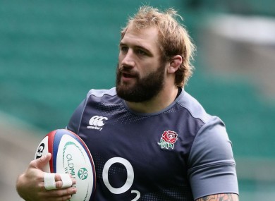 England and Harlequins prop Joe Marler.