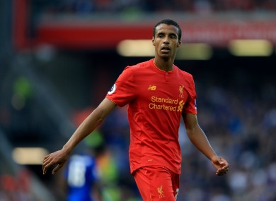 Matip has started 12 league games for Liverpool this season.