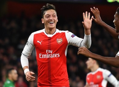 Mesut Ozil, Arsenal