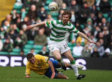 McCourt playing for Celtic back in 2009.