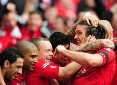 Carroll spent two years at Anfield.