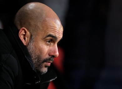 Pep: Time as Barcelona coach has been and gone.