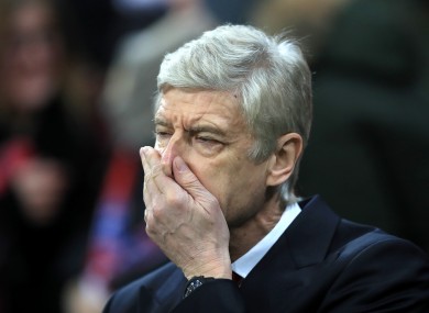 Arsenal manager Arsene Wenger.