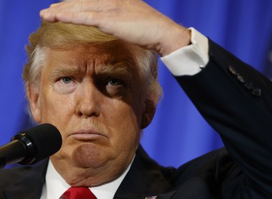 Trump spoke to his Chinese counterpart Xi Jinping on the phone last night.