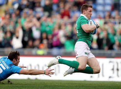 Gilroy: strong performance against Glasgow could put him in the mix for France 23.