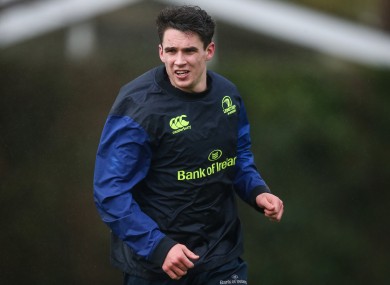 Leinster fly-half Joey Carbery.