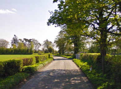 A stretch of the Rathmoylon to Summerhill road.