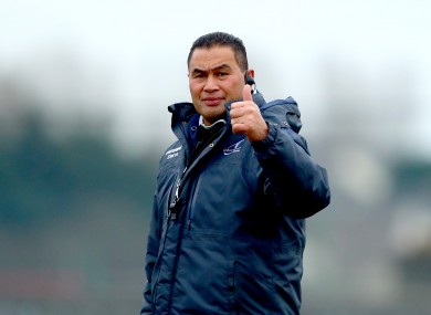 Connacht head coach Pat Lam.