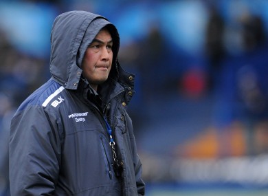 Connacht head coach Pat Lam.
