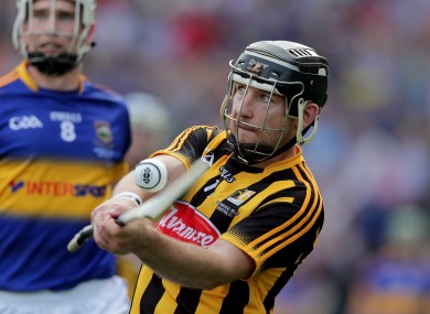 Richie Hogan in action for Kilkenny during last year's All-Ireland final.
