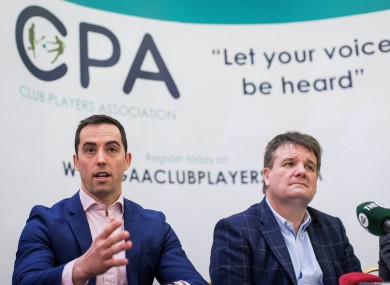 The Official launch of the Club Players Association.