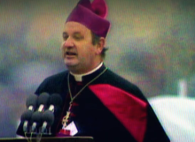 Bishop Eamon Casey who died today aged 89.