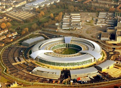 The Government Communication Headquarters (GCHQ) near Cheltenham.