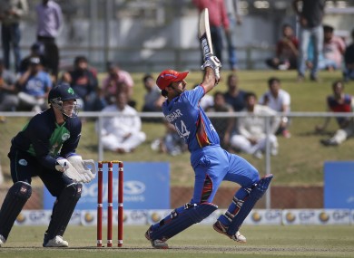 Asghar Stanikzai scored a century on Day One (file pic).