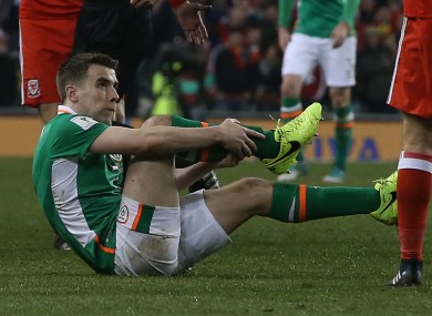 Coleman suffered a horror leg break against Wales at the Aviva on Friday night.