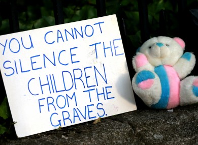 Justice for the Tuam Babies march 2014.