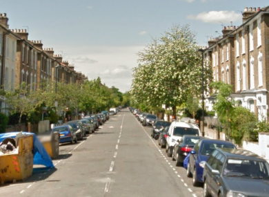 Wilberforce Road where the children were discovered.