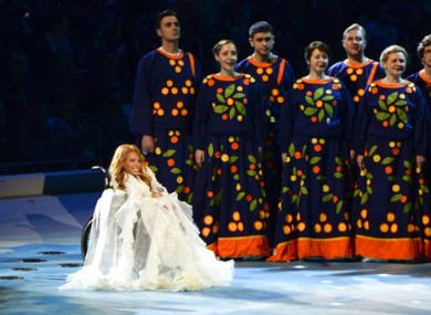 Julia Samoilova has been banned from performing in the Eurovision by Ukrainian authorities.