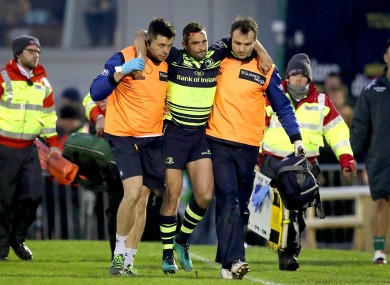 Kearney sustained the injury in the second half of Leinster's win over Connacht.