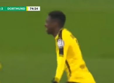 Ousmane Dembele scored the winner tonight.