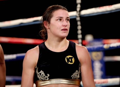 Katie Taylor (file pic).