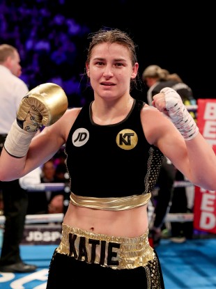Taylor has won her first four pro bouts.