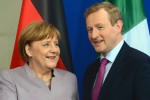 'Come in, I missed you' - Merkel gives Kenny Brexit boost in Berlin meeting 
