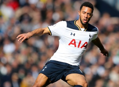 Tottenham midfielder Mousa Dembele.