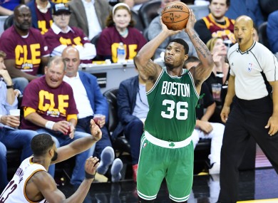 The Boston Celtics' Marcus Smart