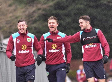 Jeff Hendrick, Robbie Brady and Stephen Ward are among the Burnley stars likely to travel.
